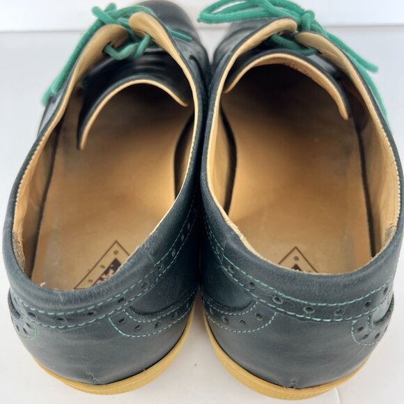 Sz‎ 12 John Fluevog Flight BLQ Lace-Up Brogue Oxford Derby Men Shoes - Picture 10 of 14